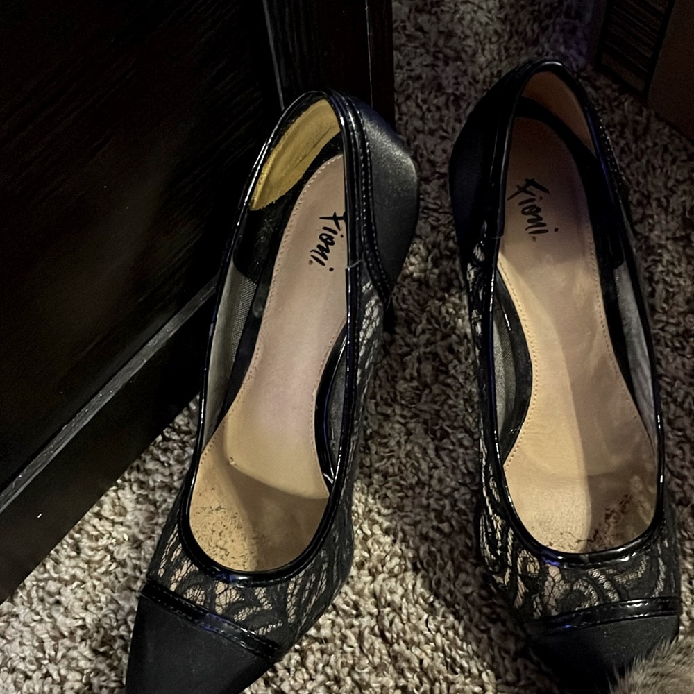 Black heels